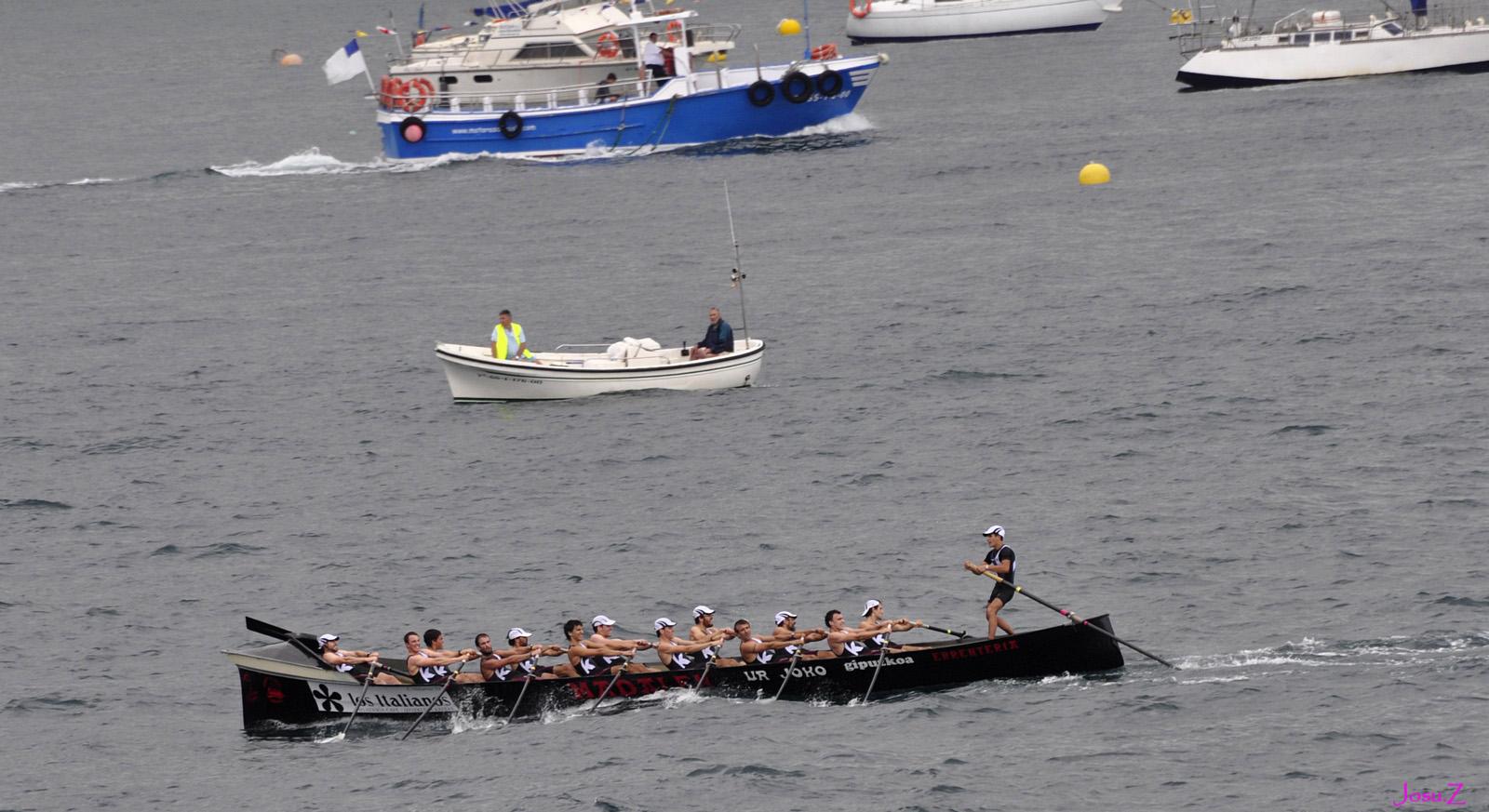 Fotografía propiedad de: Josu Zelaiaran Foto de la regata