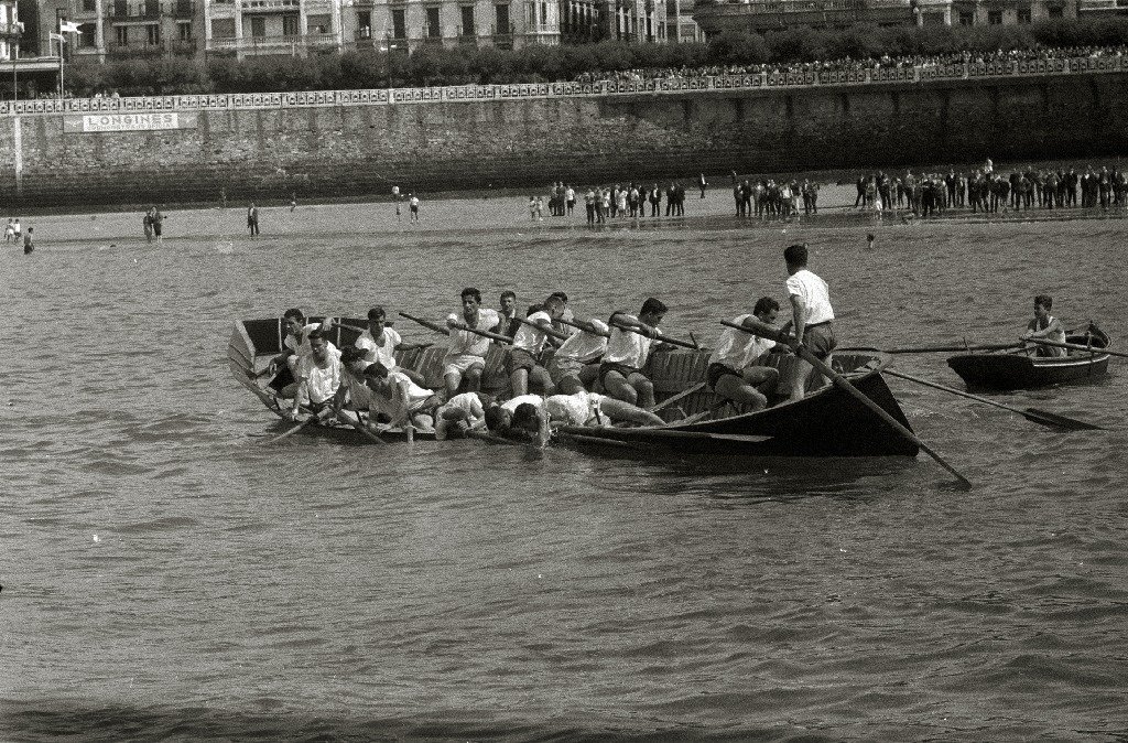 Fotografía propiedad de: Paco Marí (Kutxa Fototeka) Foto de la regata