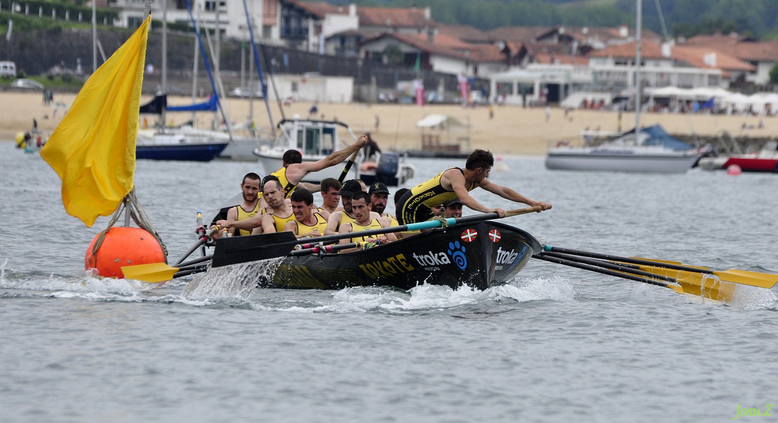 Fotografía propiedad de: Josu Zelaiaran Foto de la regata