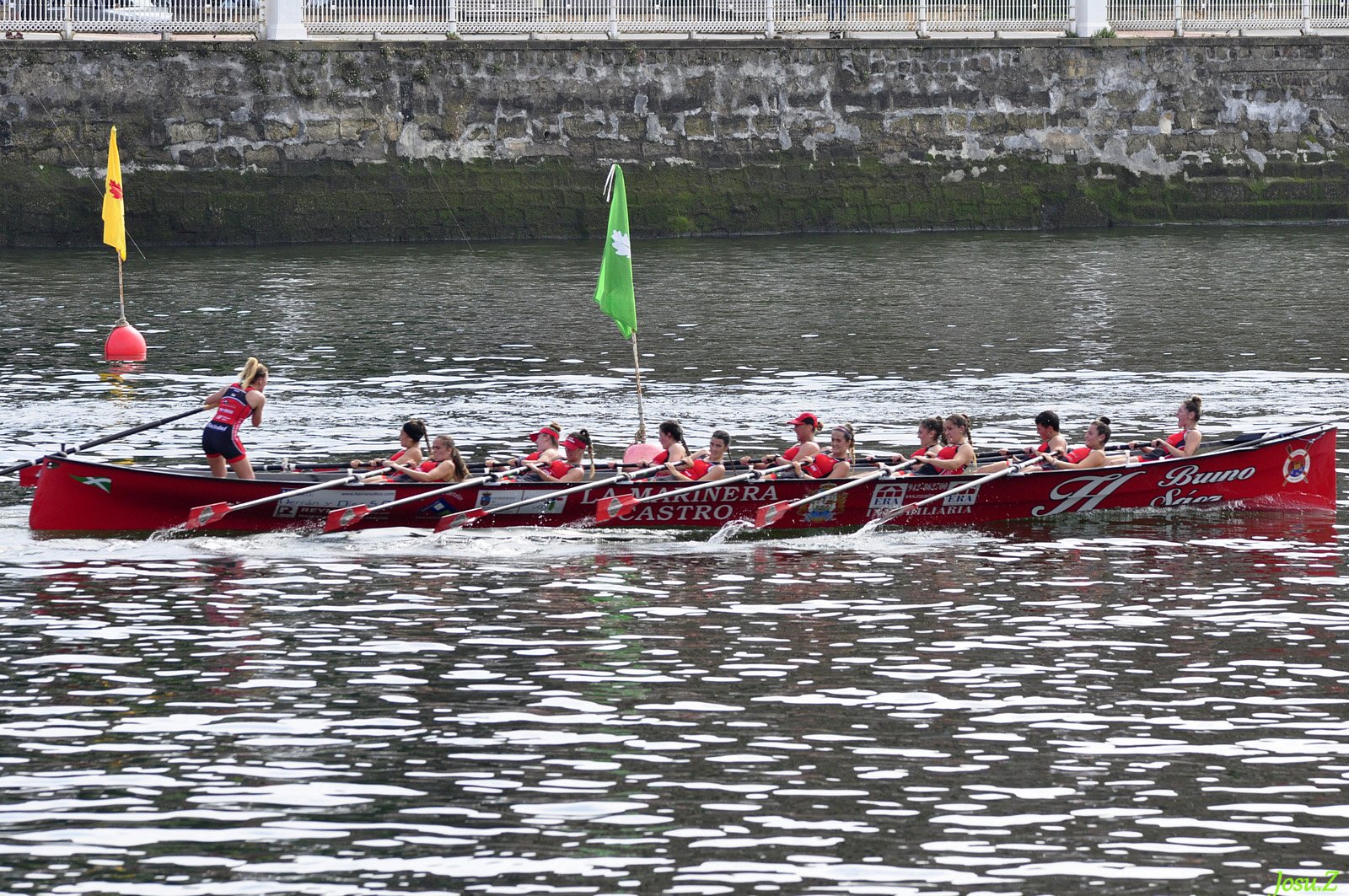 Fotografía propiedad de: Josu Zelaiaran Foto de la regata