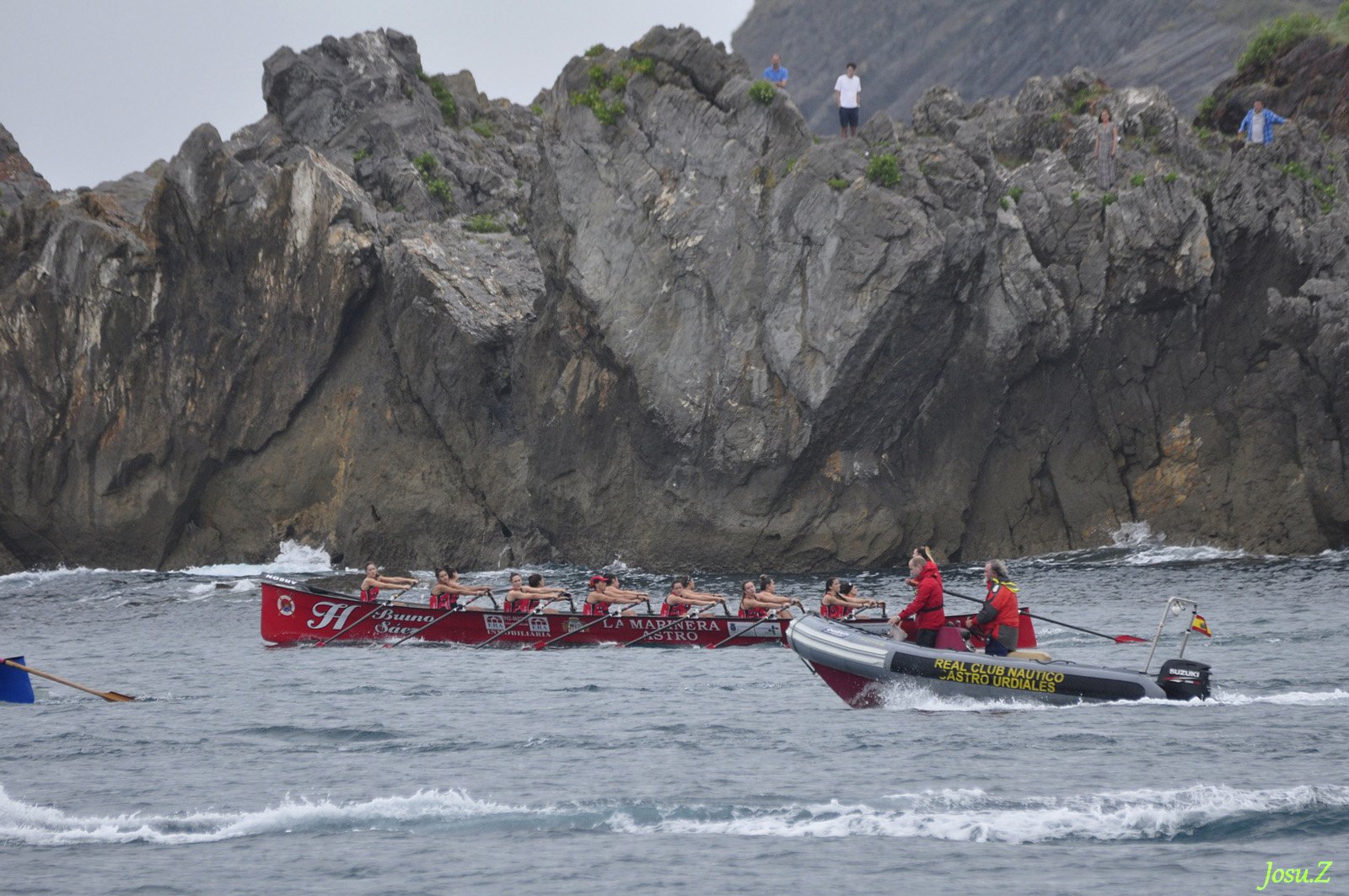 Fotografía propiedad de: Josu Zelaiaran Foto de la regata