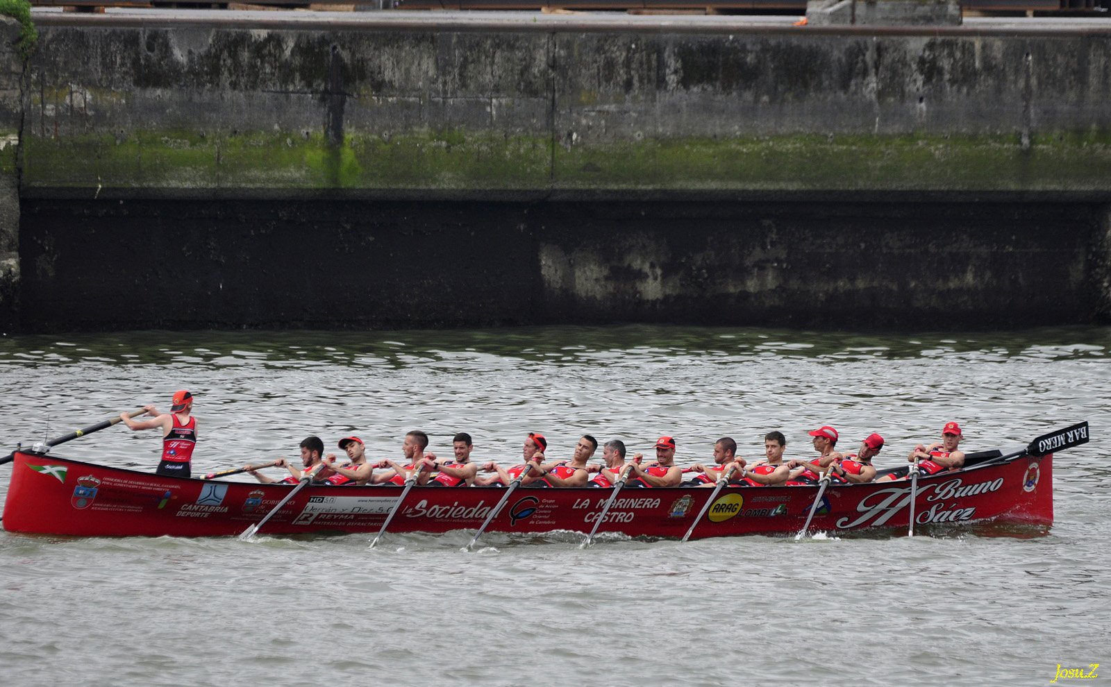 Fotografía propiedad de: Josu Zelaiaran Foto de la regata