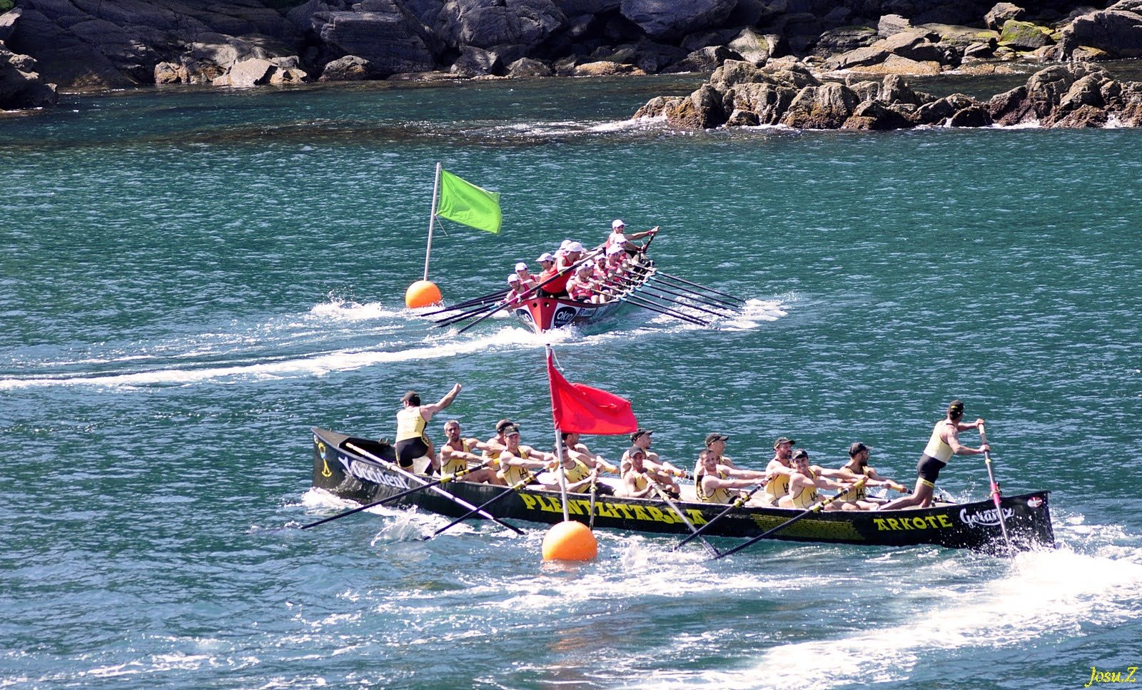 Fotografía propiedad de: Josu Zelaiaran Foto de la regata