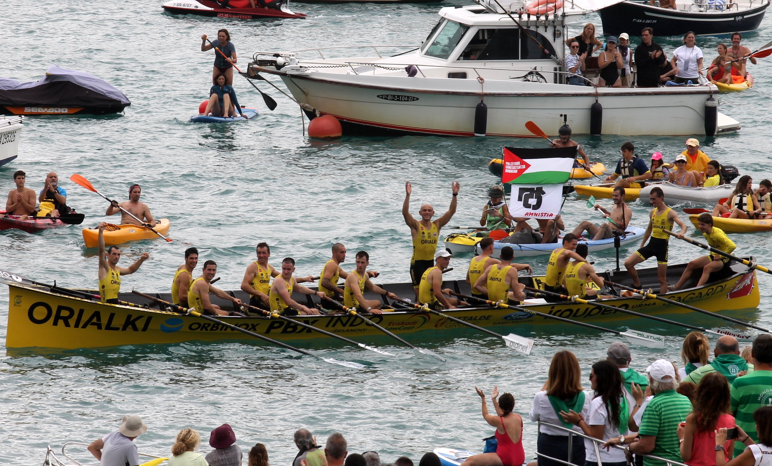 Fotografía propiedad de: Joxemari Olasagasti Foto de la regata