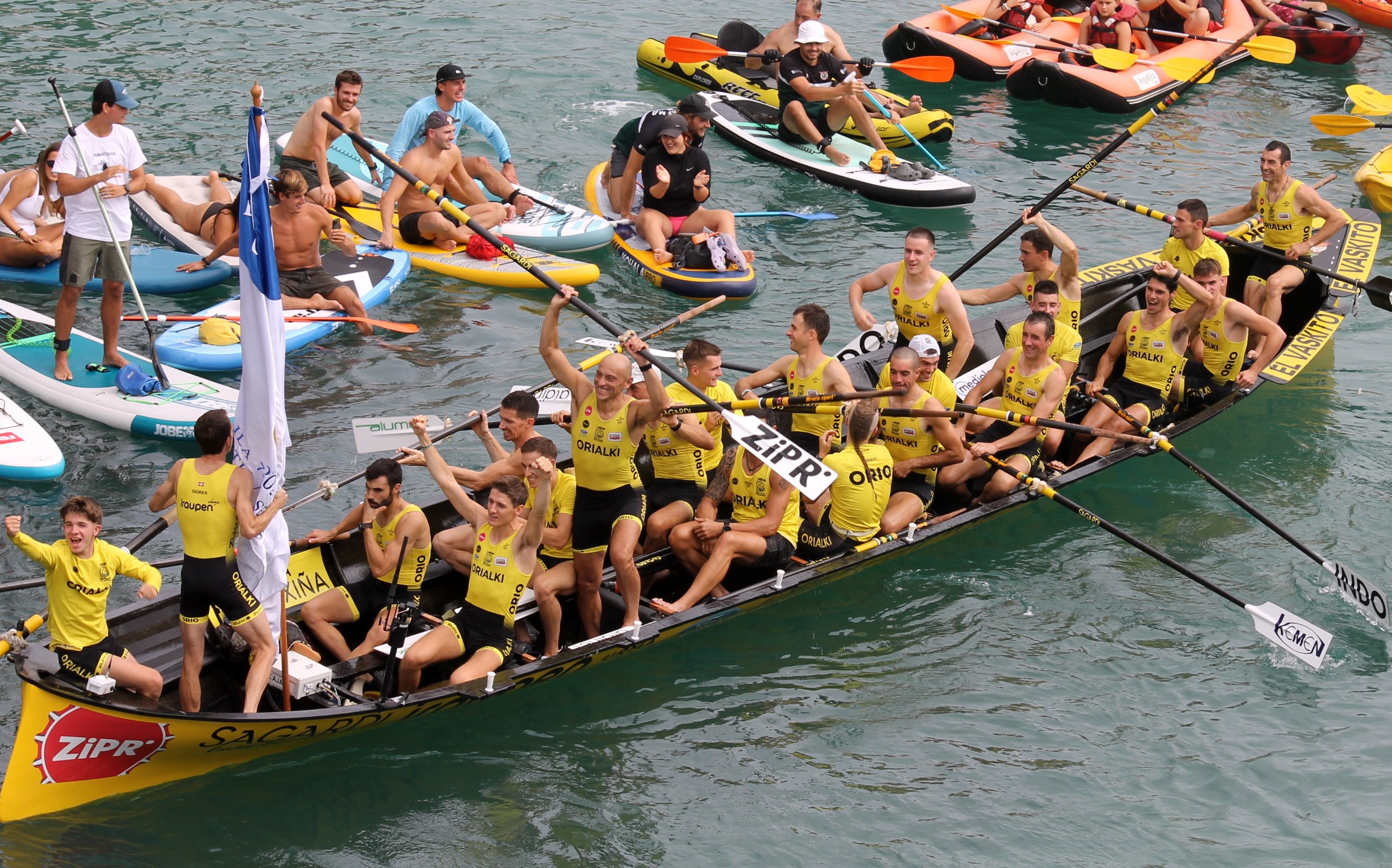 Fotografía propiedad de: Joxemari Olasagasti Foto de la regata